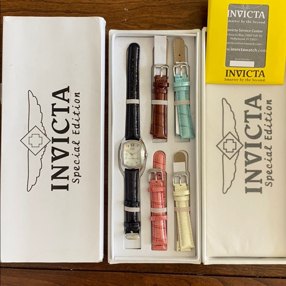 Invicta Special Edition womens watch (5 bands)